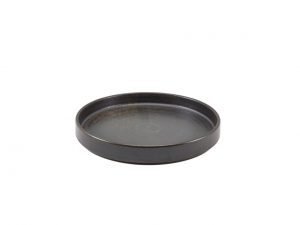 Terra Porcelain Black Presentation Plate 21cm