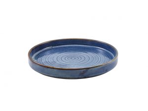 Terra Porcelain Aqua Blue Presentation Plate 26cm