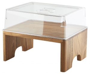 Acacia Wood GN Buffet Riser GN 1/2 15cm (H)
