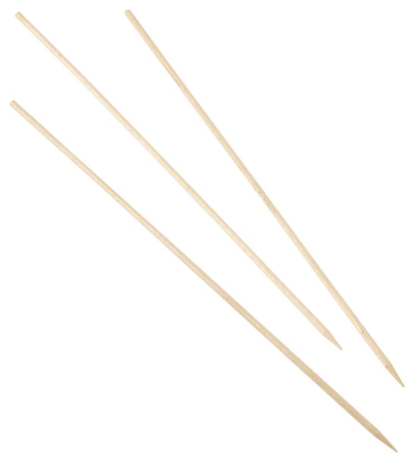 Wooden Skewers 25cm/10" (100pcs)