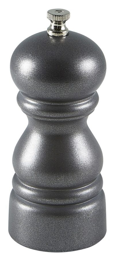 Genware Salt Or Pepper Grinder Silver 12.7cm