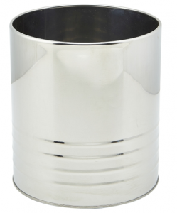 Stainless Steel Can 15.7cm Dia x 17.8cm