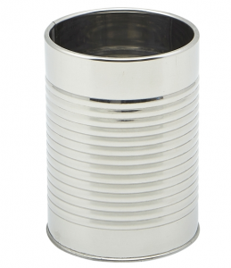 Stainless Steel Can 7.8cm Dia x 10.8cm