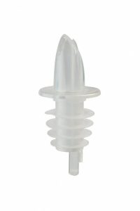 Beaumont Economy Freeflow Plastic Pourer Translucent - Pack of 10