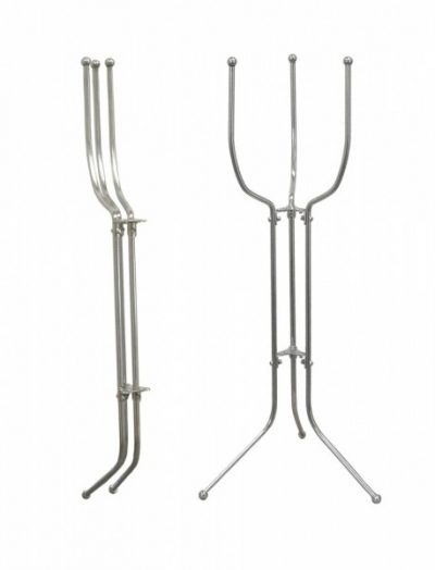 Beaumont Stainless Steel Folding Bucket Stand