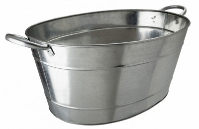 Beaumont Galvanised Steel Beverage Tub 25 litre/44 pint