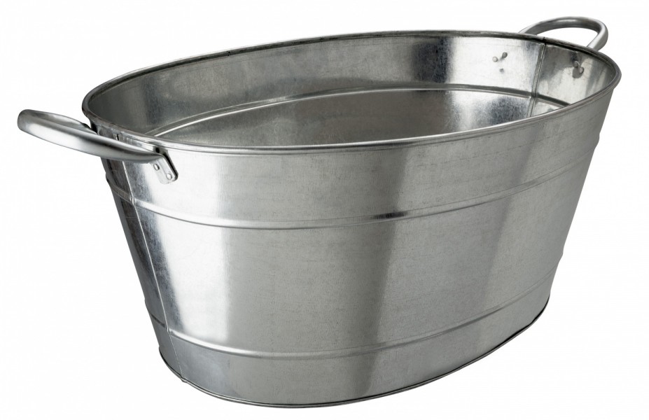 Beaumont Galvanised Steel Beverage Tub 25 litre/44 pint