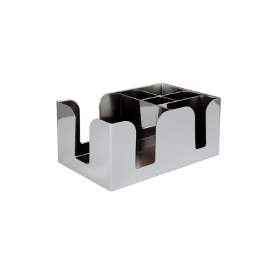 Beaumont Bar Caddy Chrome Plated Plastic