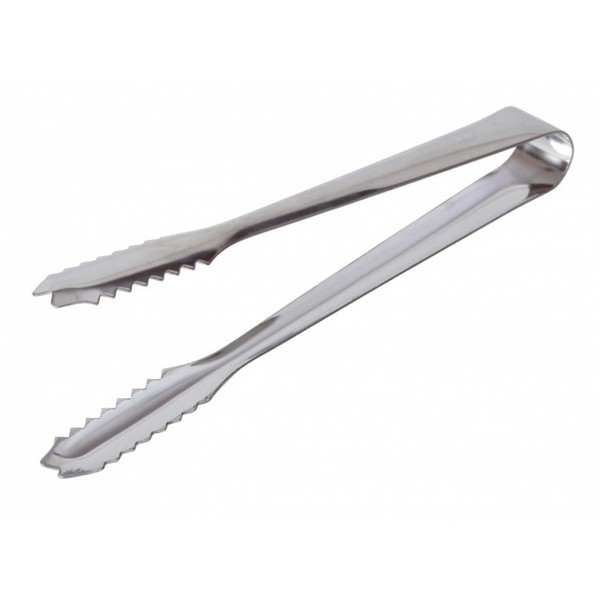 Beaumont Stainless Steel 7″ Ice Tongs