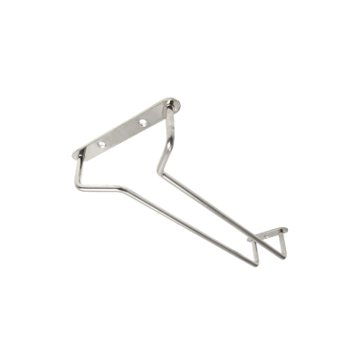 Beaumont 10″ Glass Hanger Chrome