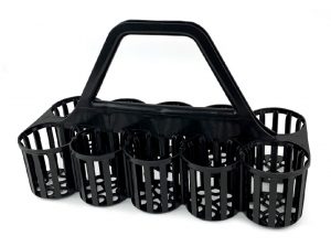 Beaumont Glass Carrier - Black
