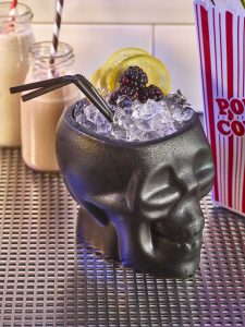 Cast Iron Effect Tiki Skull Mug 40cl/14oz