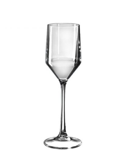 Premium Plastic Champagne Glasses 190ml / 6.7oz – 6 Pack