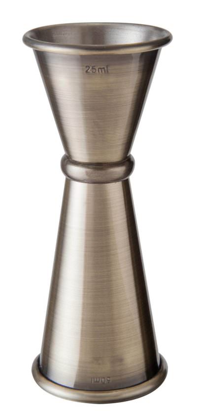 Beaumont Antique Brass Jigger