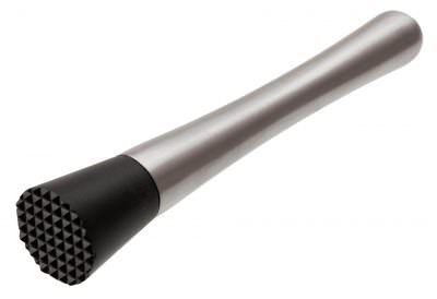 Beaumont Stainless Steel & Plastic Muddler 8 1/4″