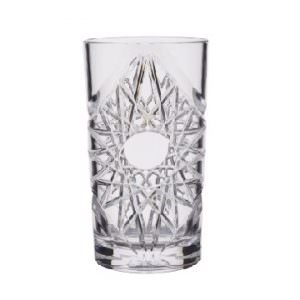 Premium Rocks 35 cl / 11,8 oz Clear - Pack of 6 - Reusable Plastic