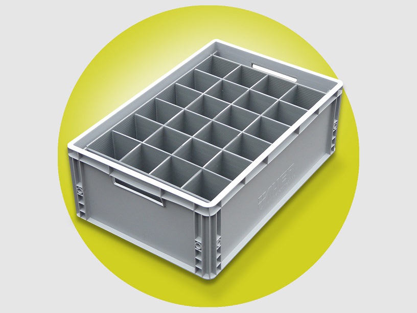 Glassware Storage Crates - Solid