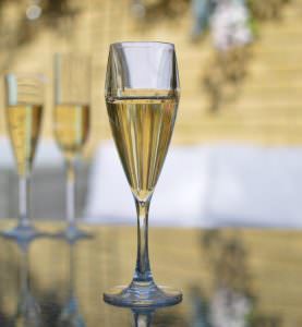 Plastic Champagne Flutes Glasses Epernay