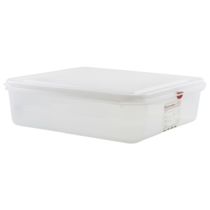 GN Storage Container 2/3 100mm Deep 9L