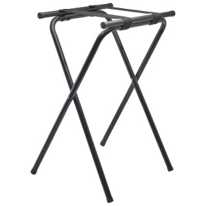 GenWare Black Metal Tray Stand