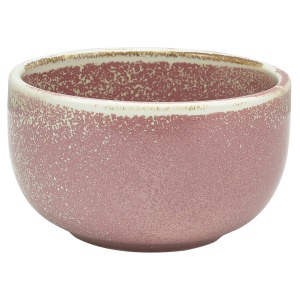 Terra Porcelain Rose Round Bowl 12.5cm