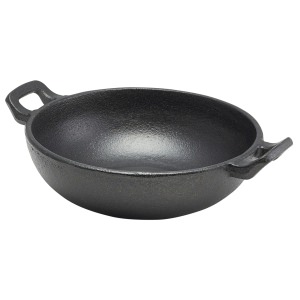 Cast Iron Wok 17 x 5.3cm
