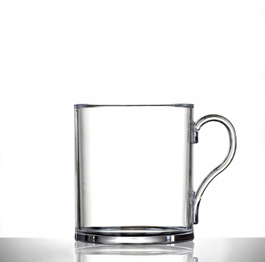 Clear Mug Plastic