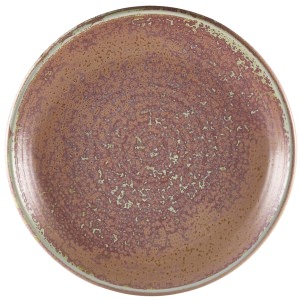Terra Porcelain Rose Deep Coupe Plate 25cm
