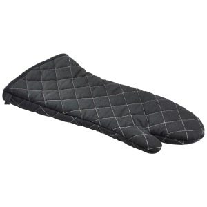 Flameguard Oven Mitt Black 17" CE Marked (Pair)