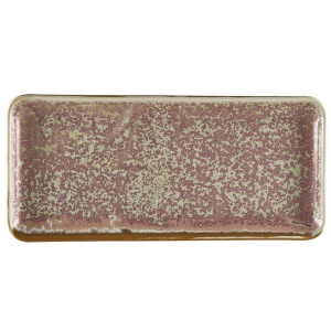 Terra Porcelain Rose Narrow Rectangular Platter 30 x 14cm