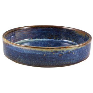 Terra Porcelain Aqua Blue Presentation Bowl 18cm
