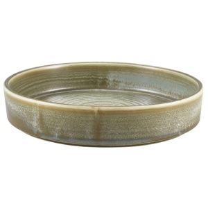 Terra Porcelain Matt Grey Presentation Bowl 20.5cm
