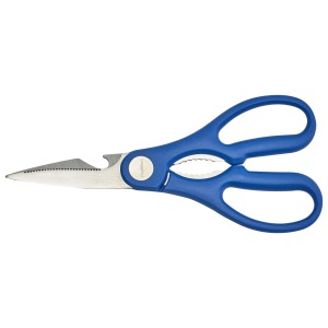 Stainless Steel Kitchen Scissors 8" Blue