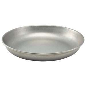 Vintage Steel Coupe Plate 24cm