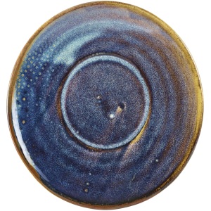 Terra Porcelain Aqua Blue Saucer 14.5cm