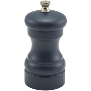 Blue Wooden Salt/Pepper Grinder 10cm