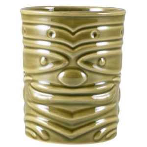 Genware Green Tiki Mug 36cl/12.75oz