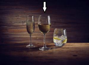 Wine Glasses, 12.3oz Pinot, Pack of 24 and Correx Wine Glass Stacking Storage Container
