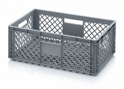 Ventilated Plastic Stacking Euro Crate 33 Litre - Small