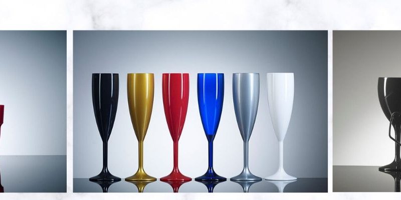 Coloured Plastic Glasses