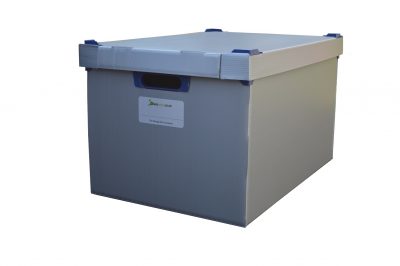 7. Extra Large Correx Stacking Storage Boxes, Pack of 1, Height 295mm