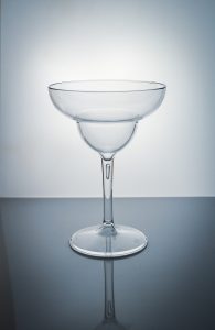 Margarita Plastic Cocktail Glasses 12oz - Pack of 4