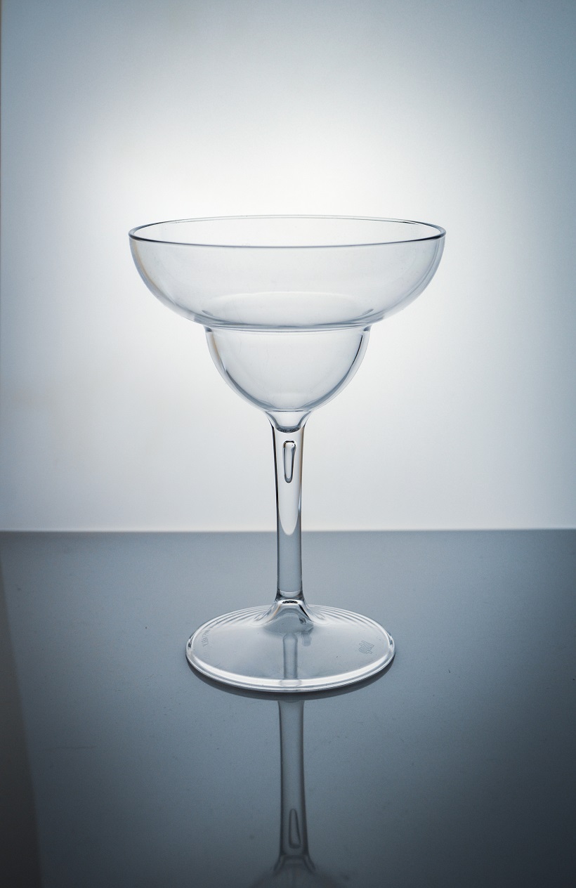 Margarita Plastic Cocktail Glasses 12oz - Pack of 4 - Image 2