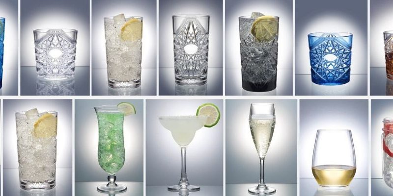 plastic cocktail glasses