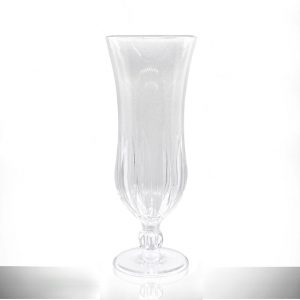 Crystal Plastic Cocktail Glasses Pina Colada / Hurricane - Pack of 4